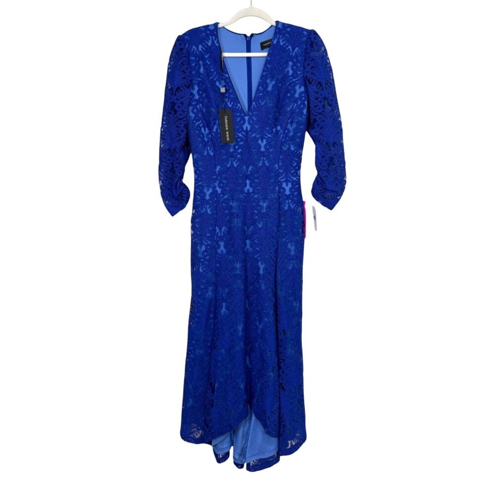Tadashi Shoji Blue Lace Dress - Picture 2 of 9